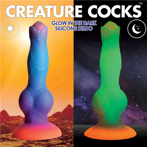 Creaturecocks Glow In The Dark Spacecock Dildo Dildos Adam Eve