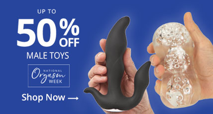 National Orgasm Week! Up To 50% Off Male Toys!