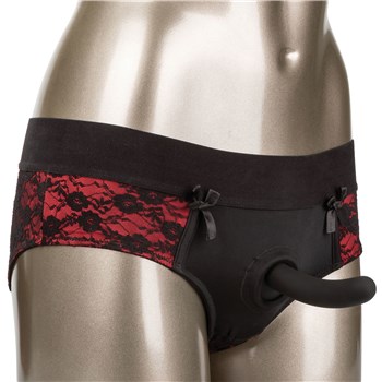 Scandal Crotchless Pegging Panty Set - Strap-Ons | Adam & Eve