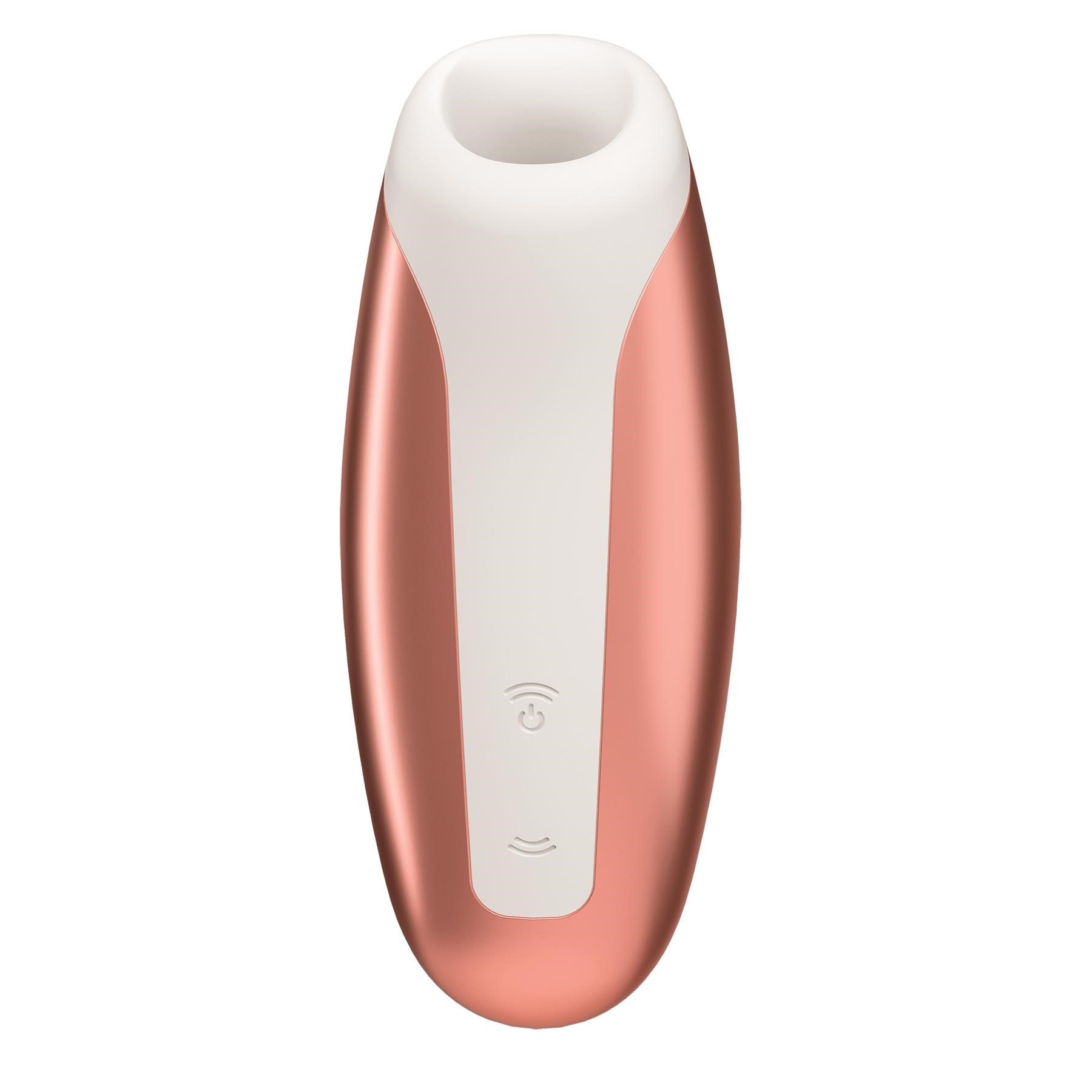 Satisfyer Love Breeze Air Pulse Clitoral Stimulator Product Shot Front - Copper