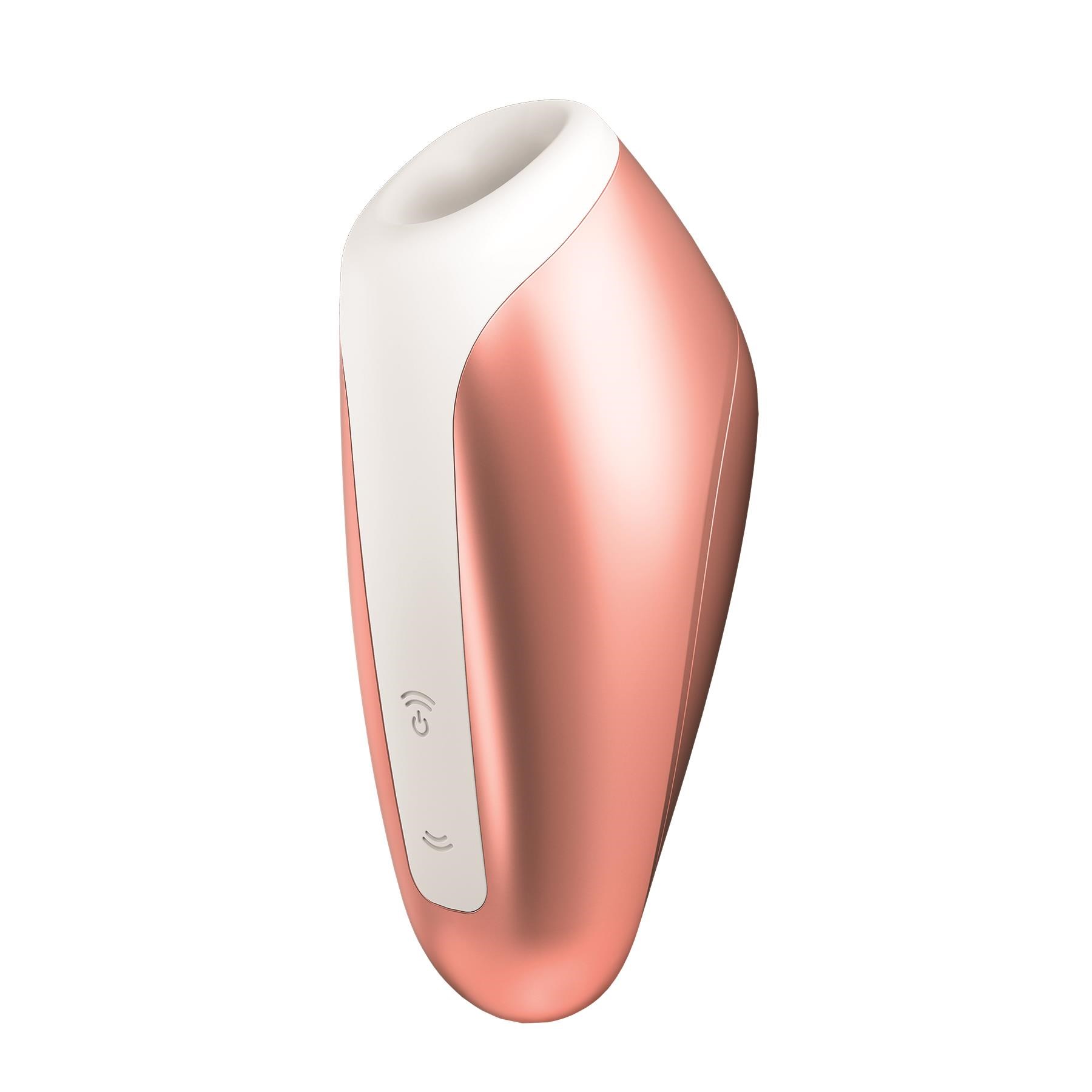 Satisfyer Love Breeze Air Pulse Clitoral Stimulator At An Angle - Copper