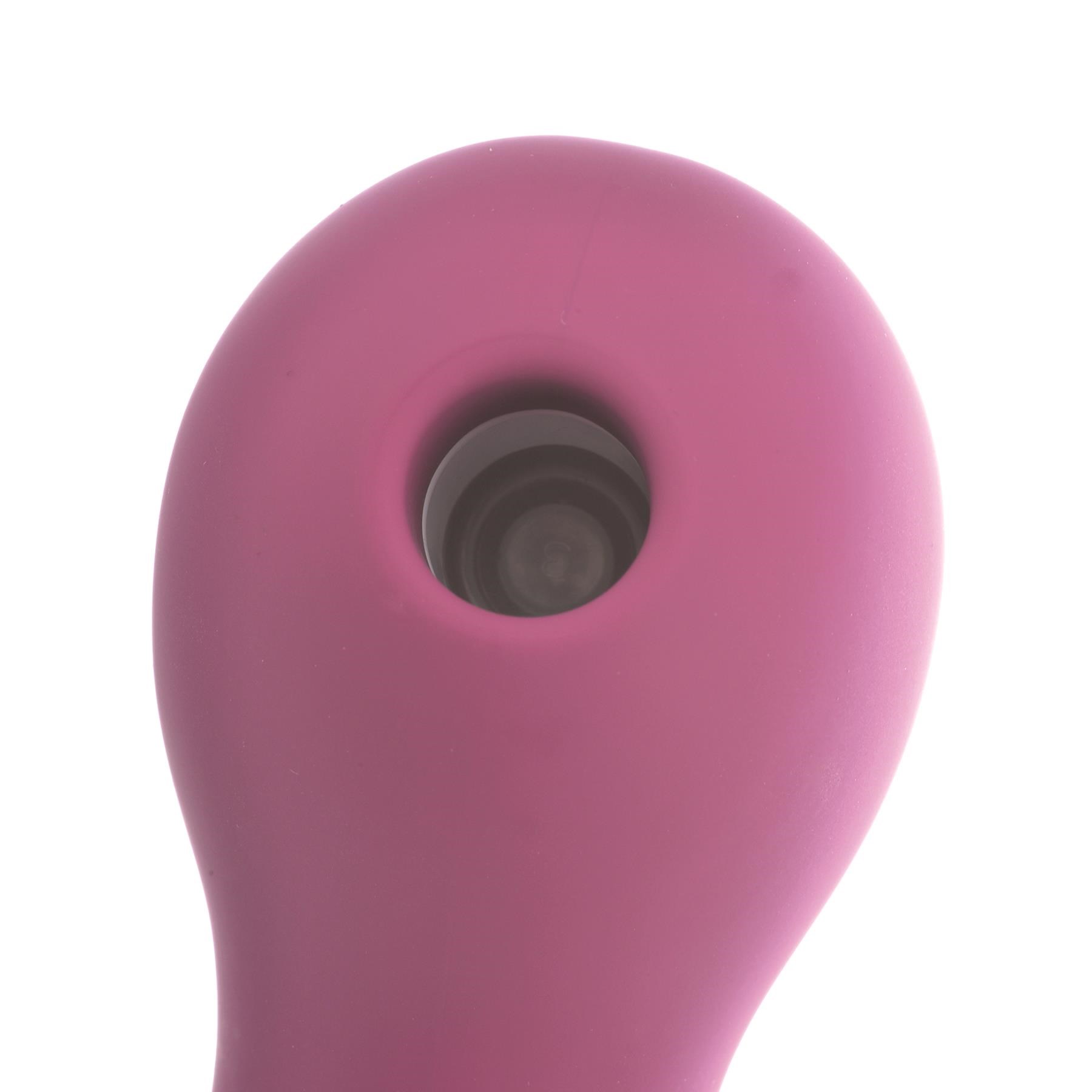 Satisfyer Lucky Libra Sir Pulse Clitoral Stimulator - Close Up On Clitoral Stimulator