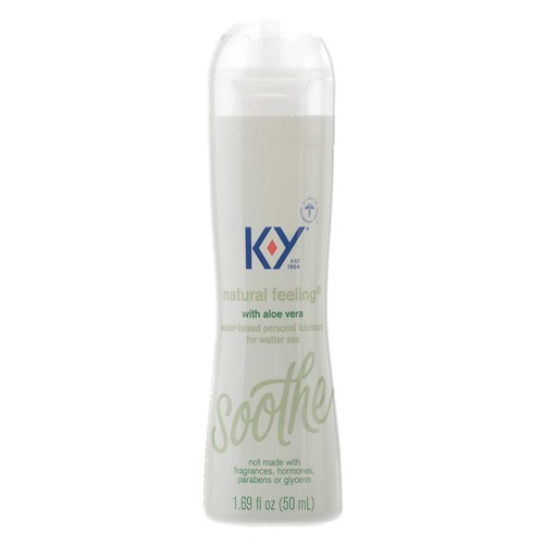 K-y Natural Feeling Water-based Lube With Aloe Vera - 1.69 Fl Oz