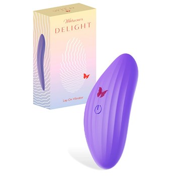 Wild Secrets Delight Lay On Vibrator - Product and Packaging