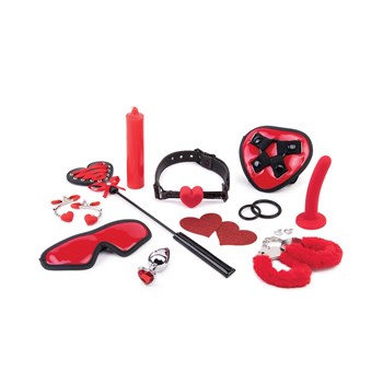 Whipsmart Heartbreaker 10 Piece Bondage Set - All Components