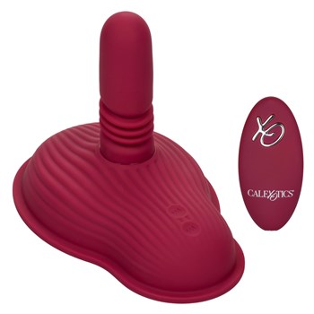 Dual Rider Thrust And Grind Vibrator - Product and Remote