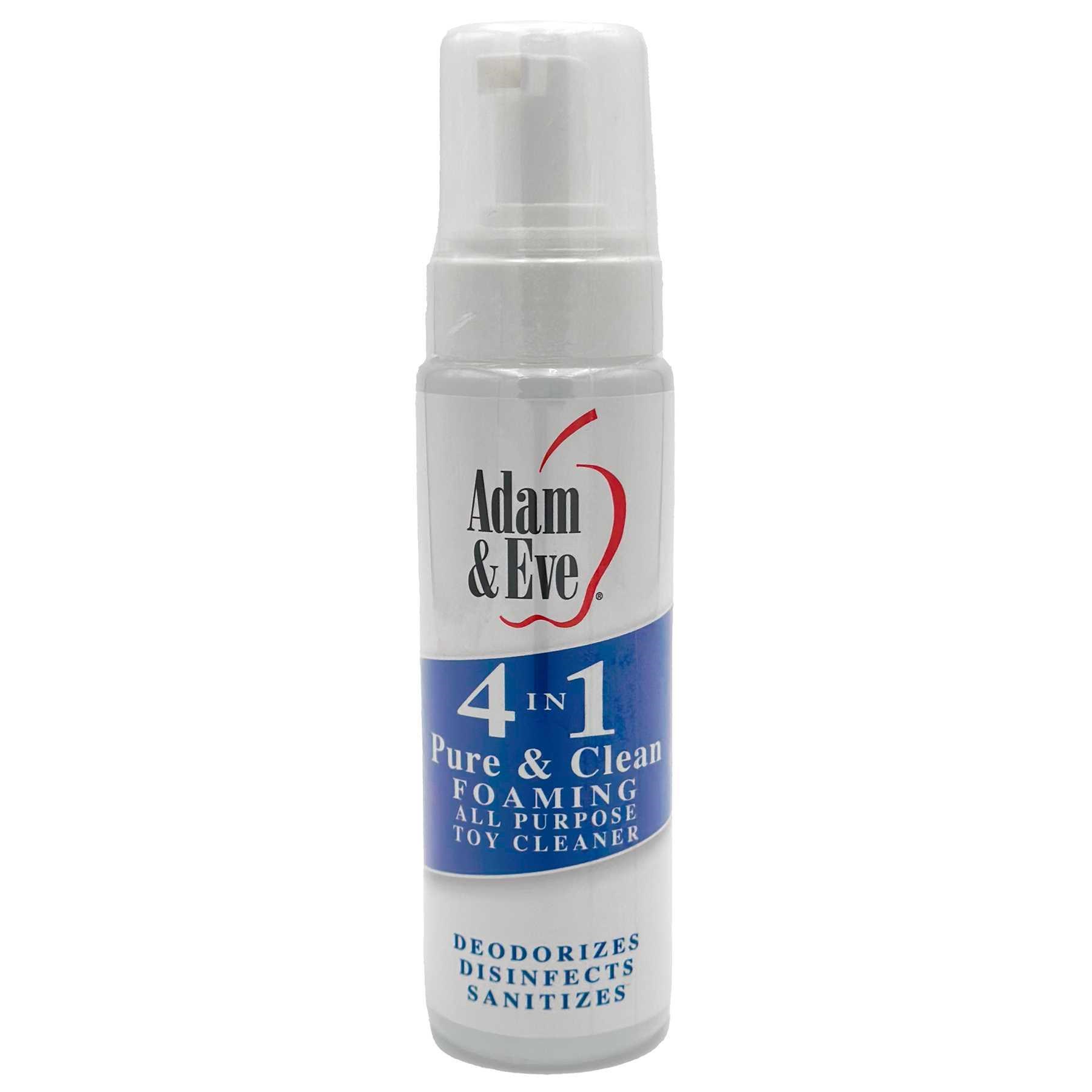 Adam & Eve Pure And Clean Foaming Toy Cleaner - Toy Cleaners and Personal  Care