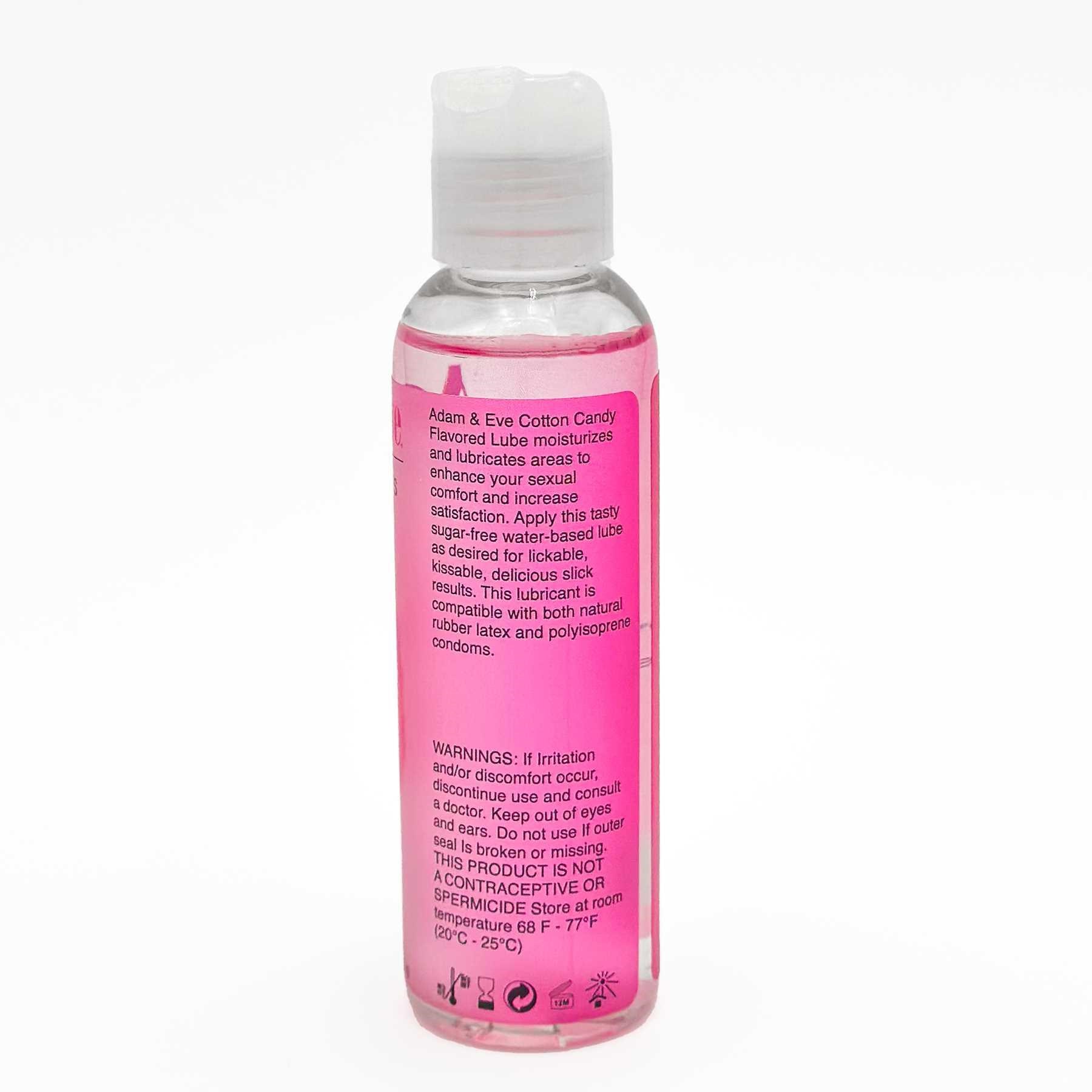 Lube Life Water Based Lubricant Cotton Candy Flavor 8 Oz