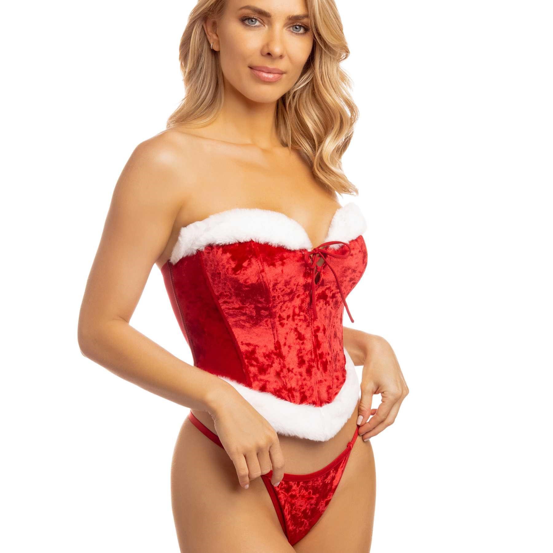 SANTAS ENTOURAGE cropped front small/medium