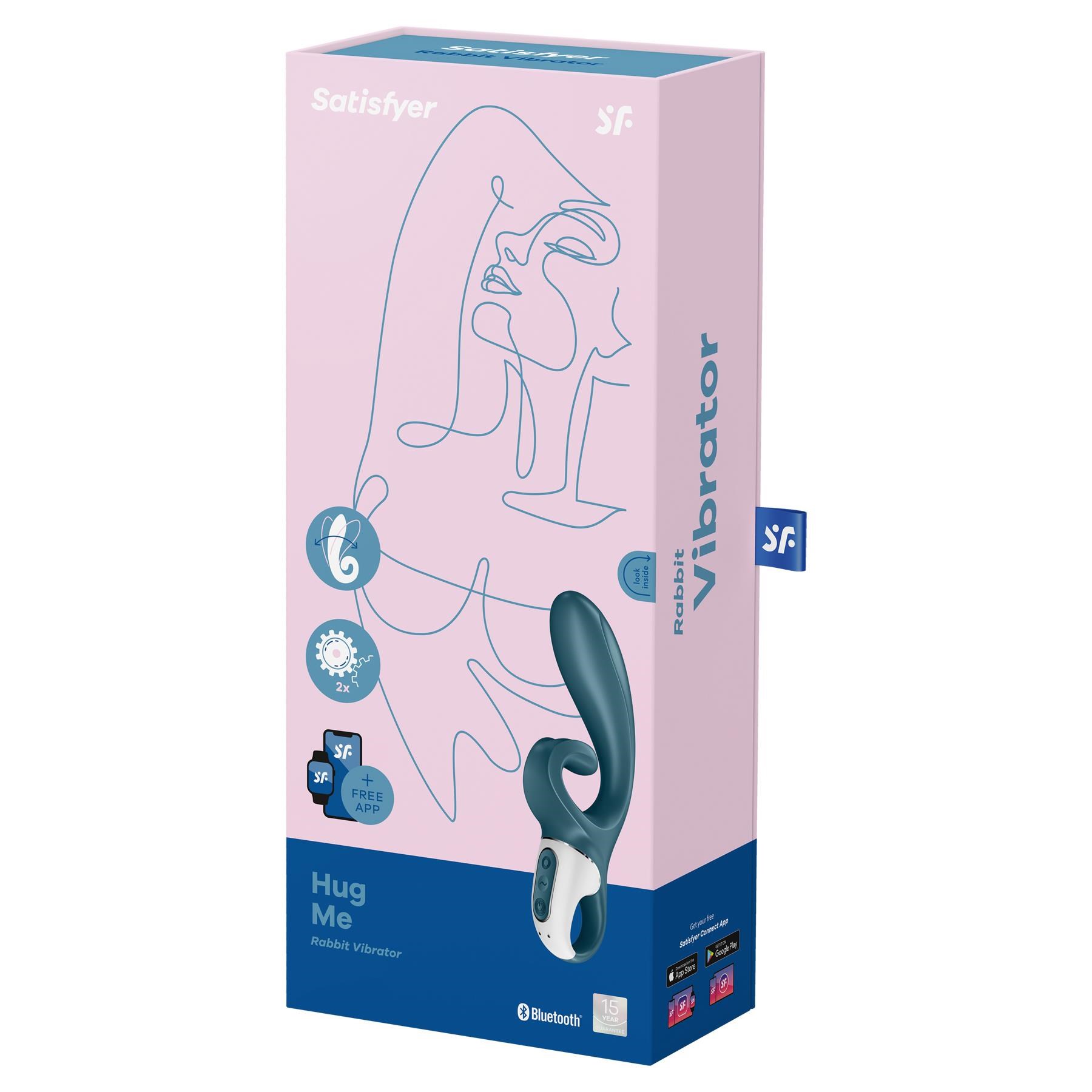 Satisfyer Hug Me Rabbit Vibrator - Packaging Shot
