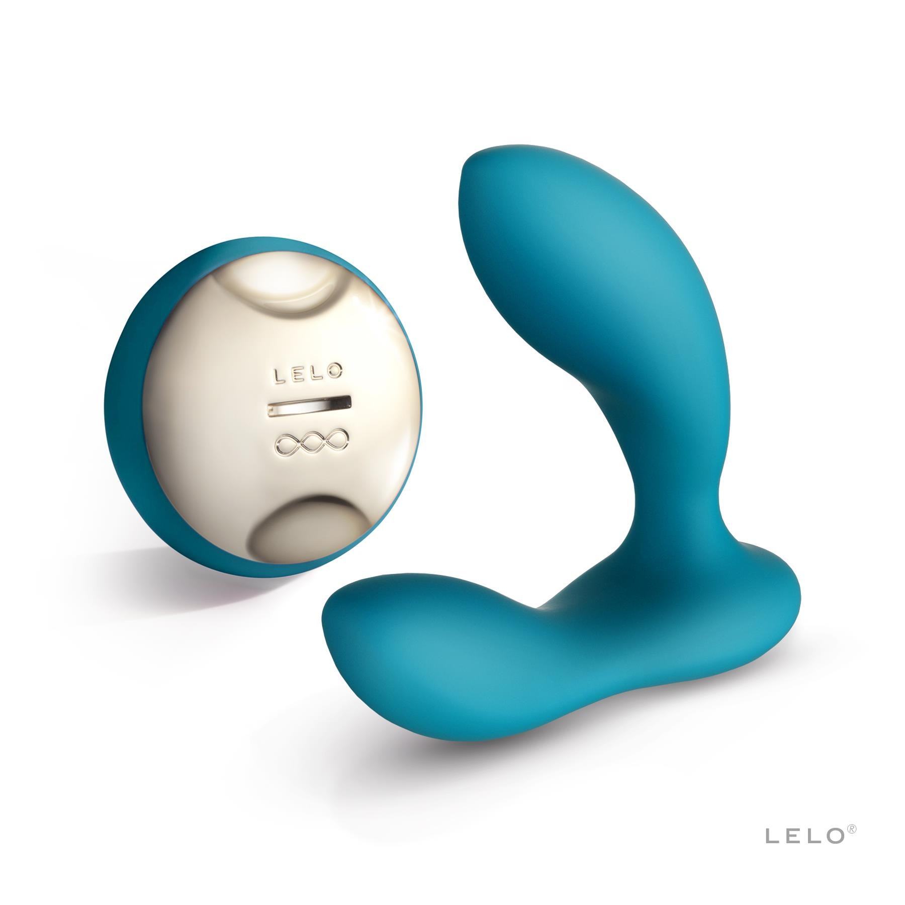 Lelo Hugo Prostate Massager - Product and Remote Control