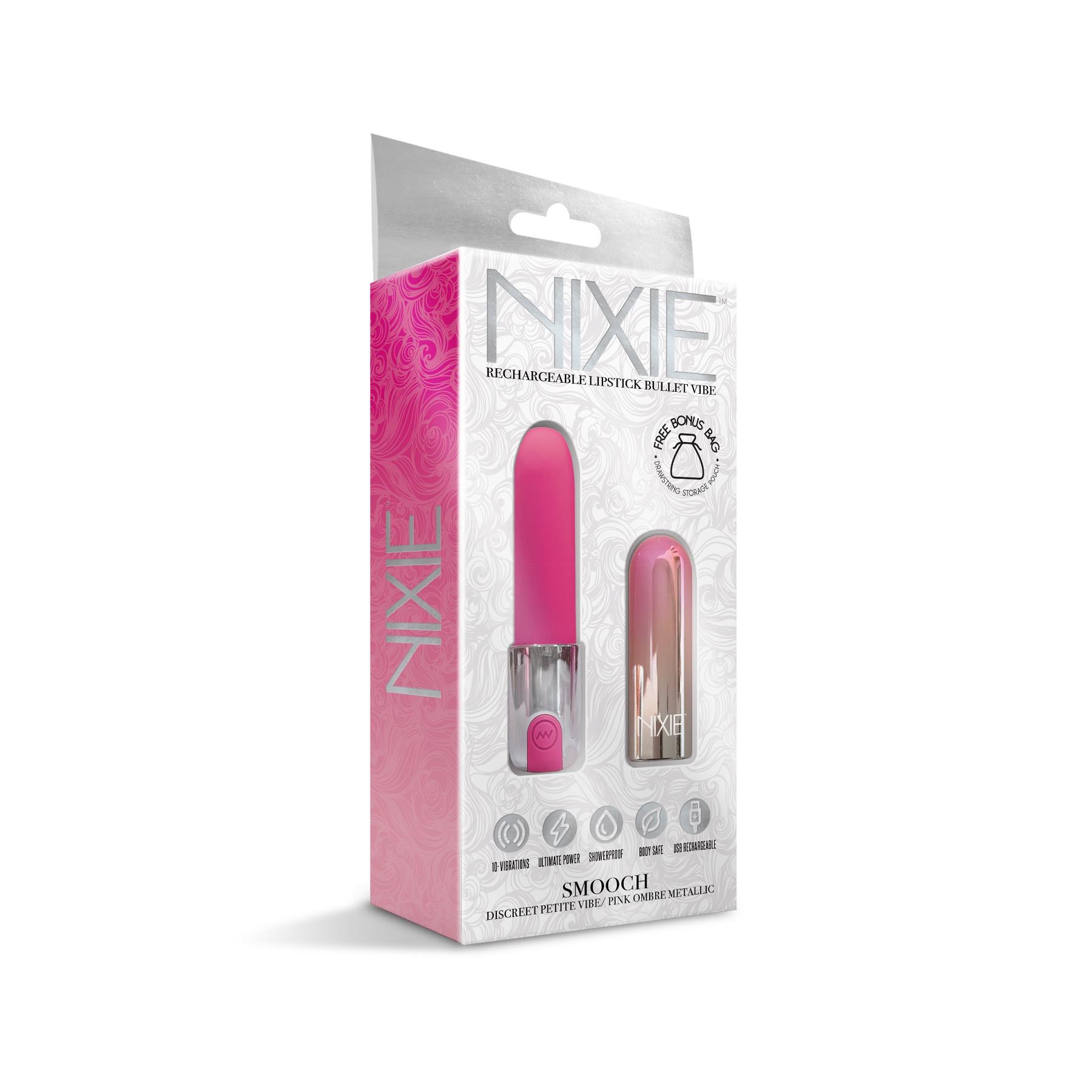 Nixie Smooch Rechargeable Lipstick Bullet - Packaging Shot