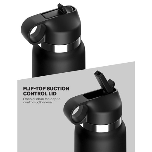 PDX Plus Fap Flask Stroker - Thrill Seeker flip top suction control lid
