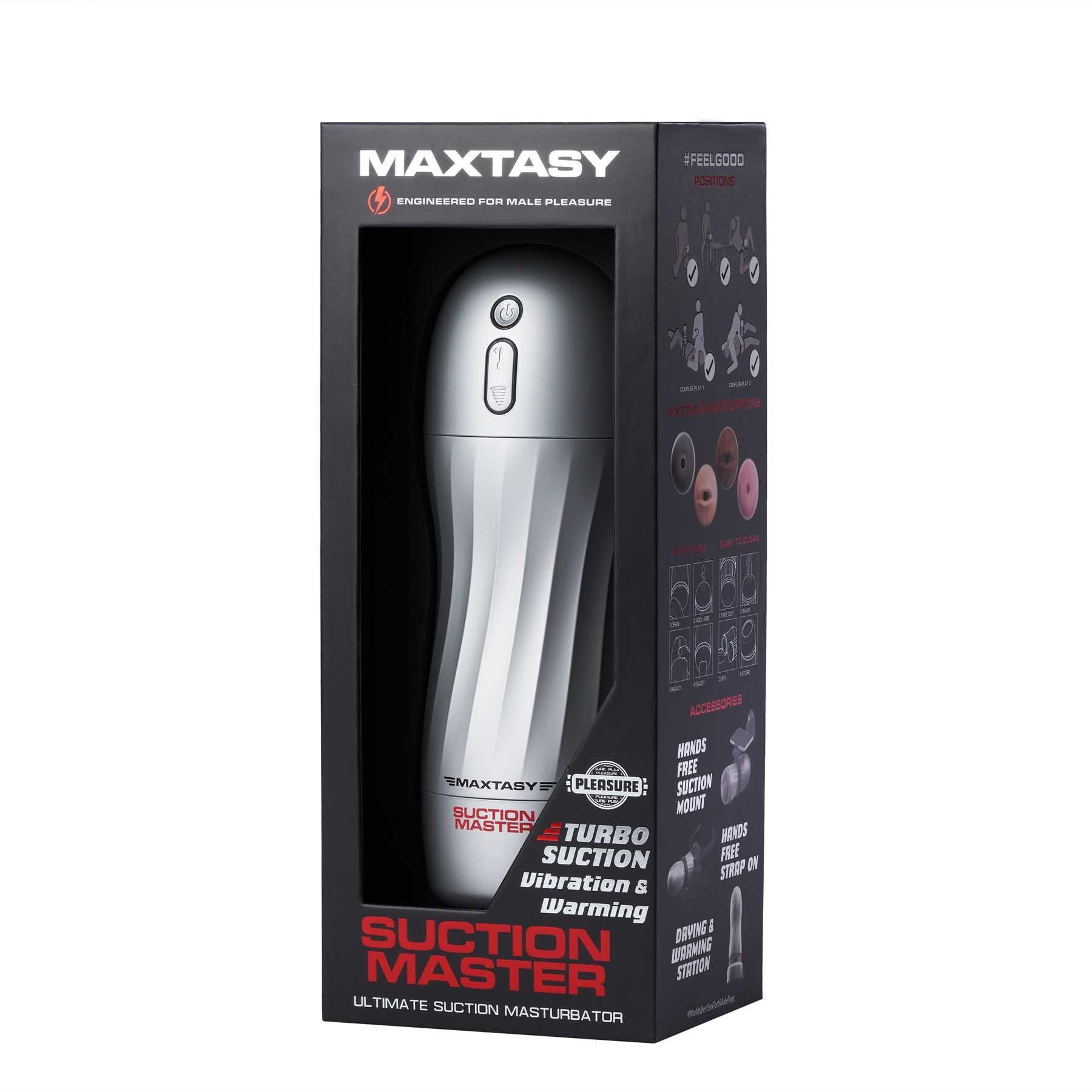 Maxtasy Suction Master Stroker - Realistic Nude Mouth box