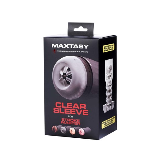 Maxtasy stroke master standard clear sleeve box