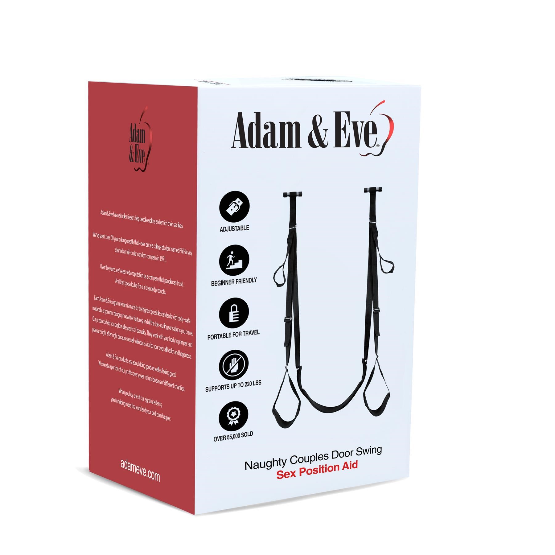 Adam & Eve Naughty Couples Door Swing - Packaging - Front