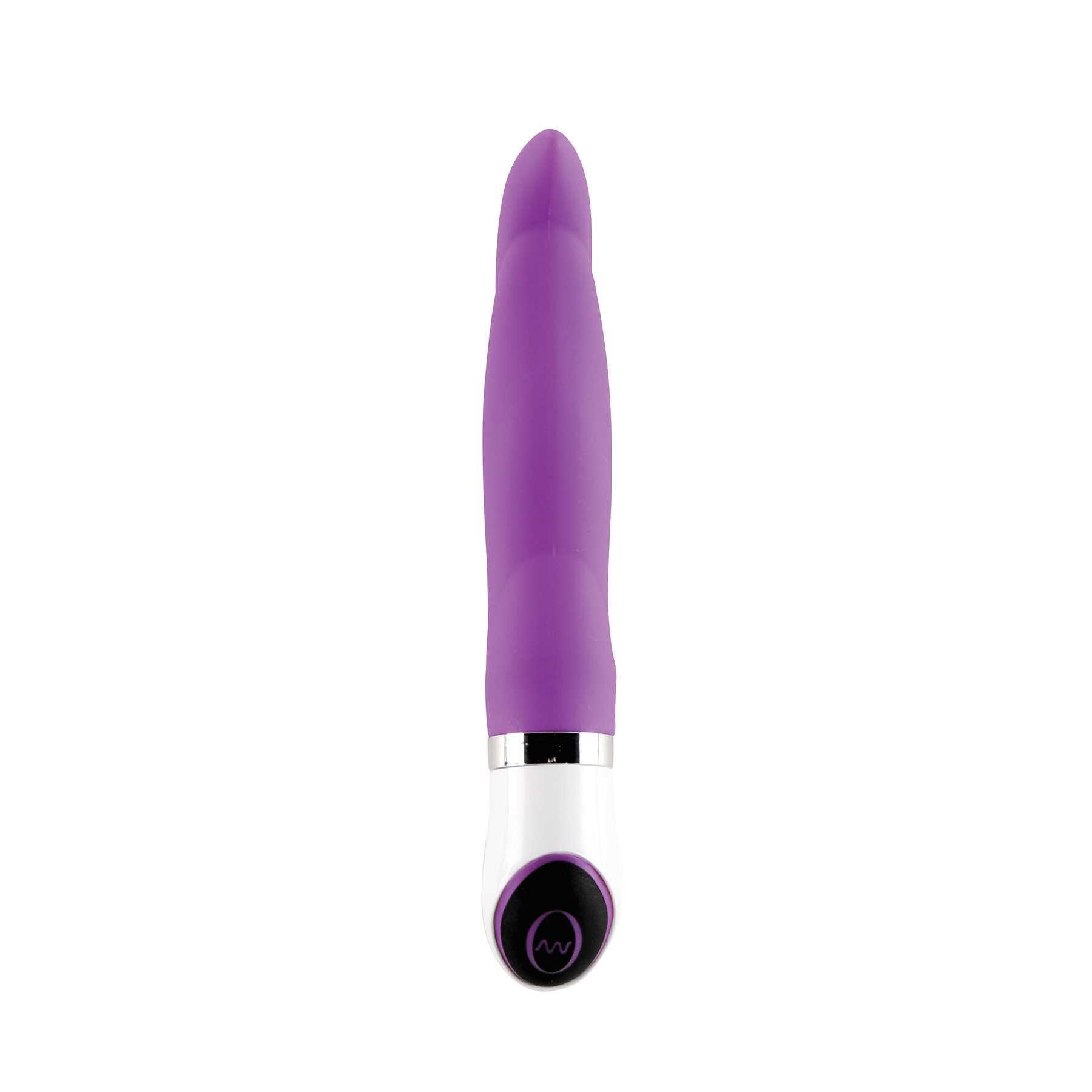 Swirl Silicone Vibe standing upright