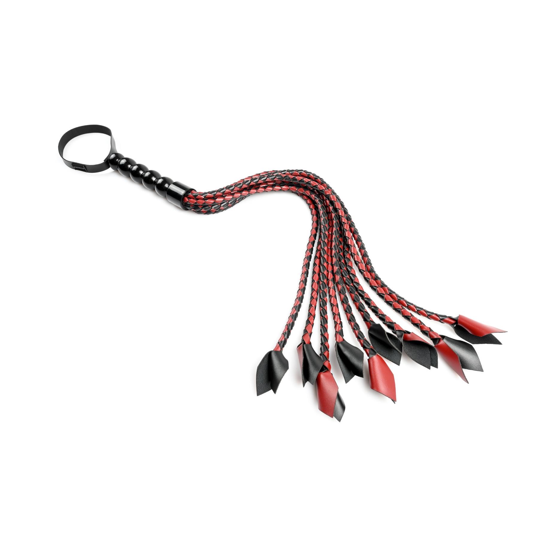 Sportsheets Saffron Braided Flogger - Product Shot #2