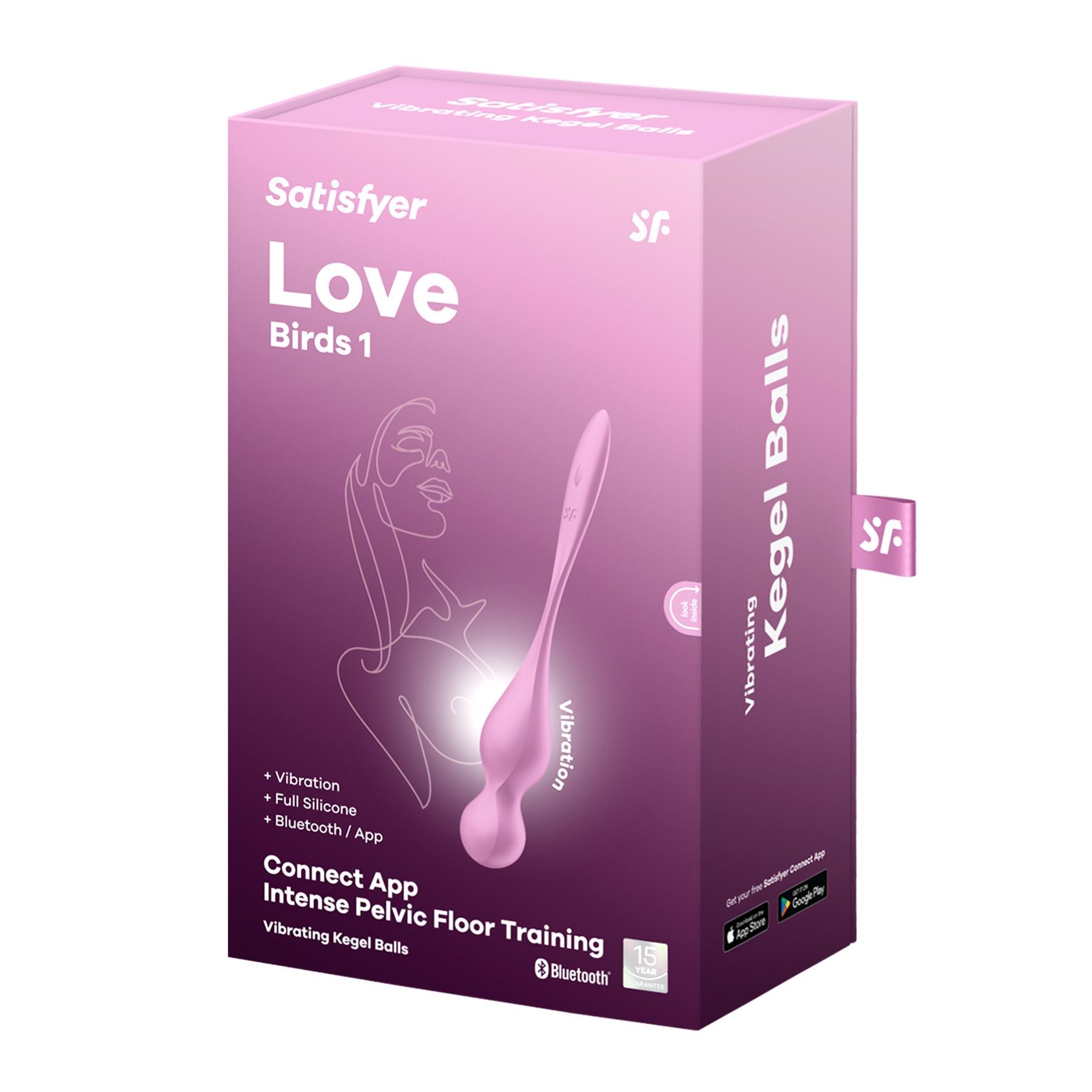 Satisfyer Love Birds 1 App Enabled Kegel Trainer - Packaging Shot