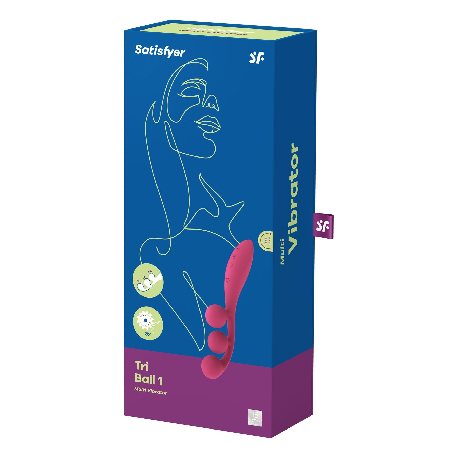 Satisfyer Tri-Ball 1 Multi-Erogenous Vibrator - Packaging Shot