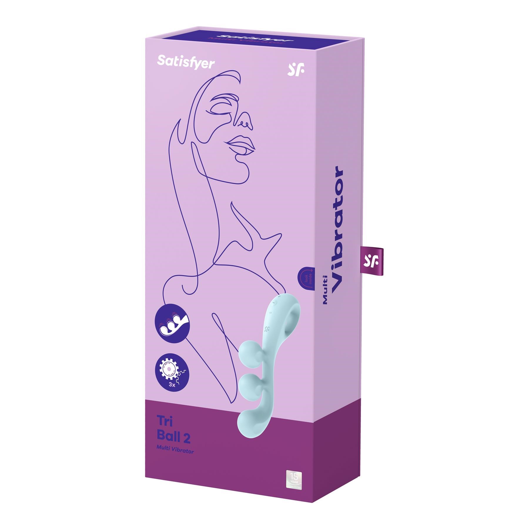 Satisfyer Tri-Ball 2 Multi-Erogenous Vibrator - Packaging Shot