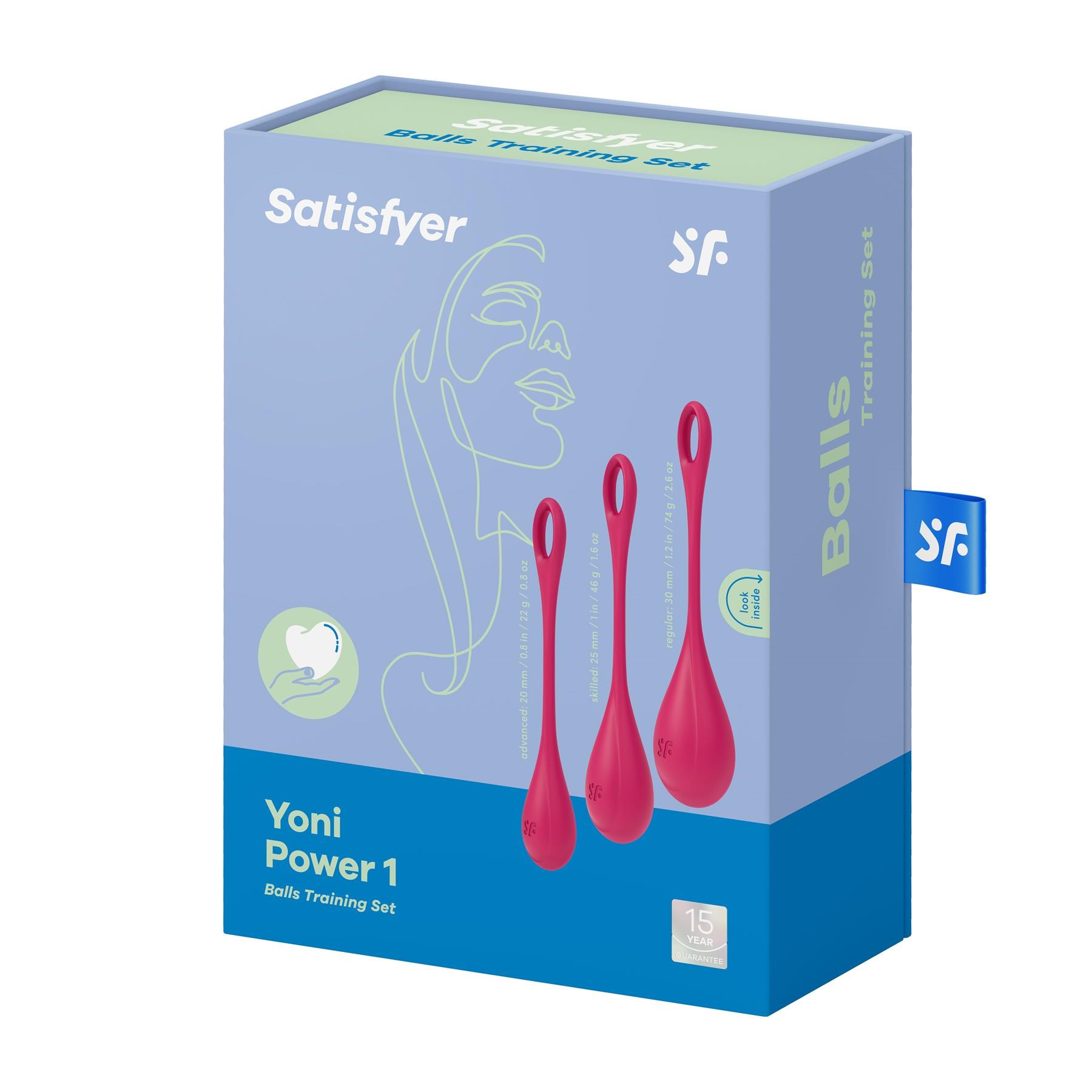 Satisfyer Yoni Power 1 Kegel Training Set - Packaging Shot