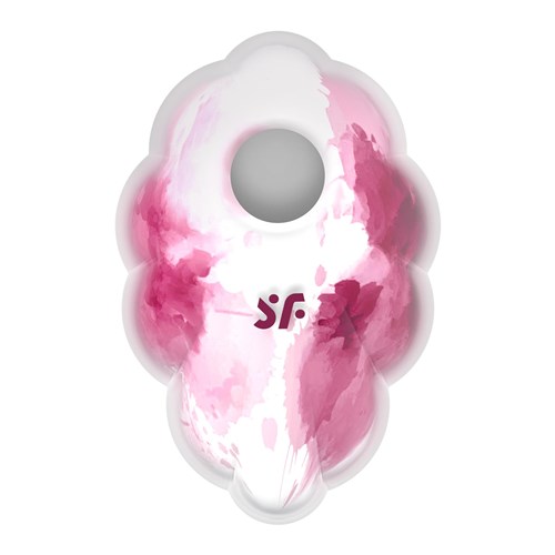 Satisfyer Cloud Dancer Air Pulse Clitoral Stimulator - Product Shot - Front