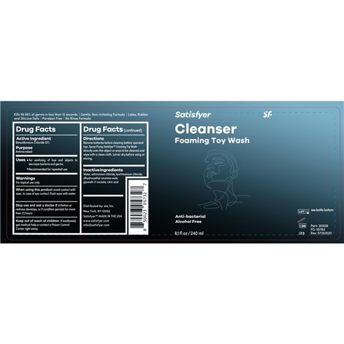 Satisfyer Men Cleansing Foam label