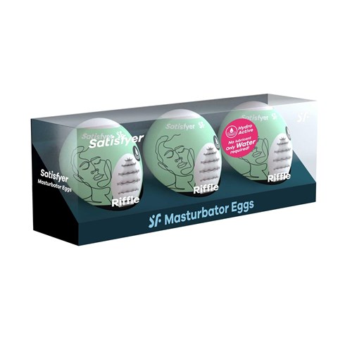 Satisfyer Masturbator Egg 3er Set - Riffle package