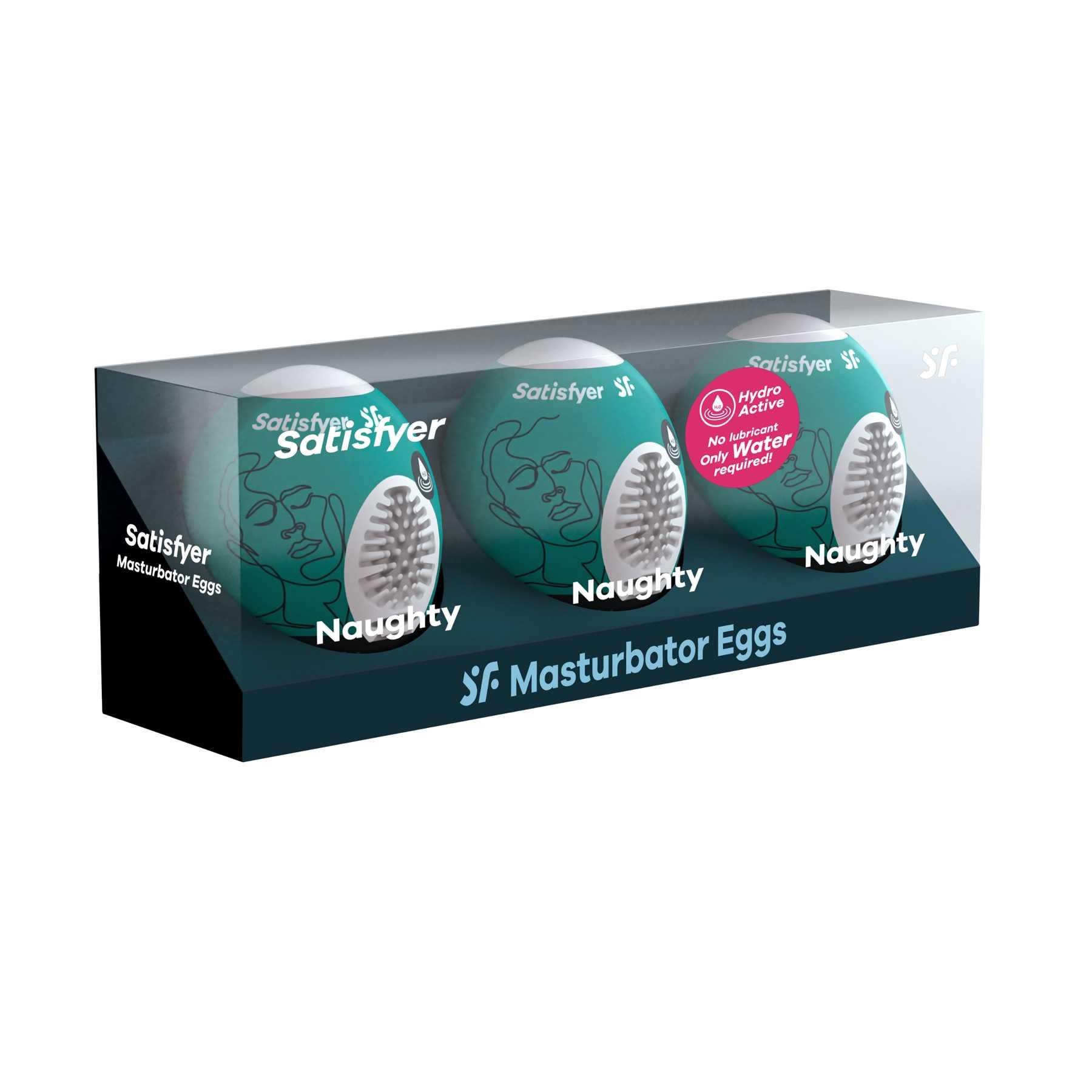 Satisfyer Masturbator Egg 3er Set - Naughty package