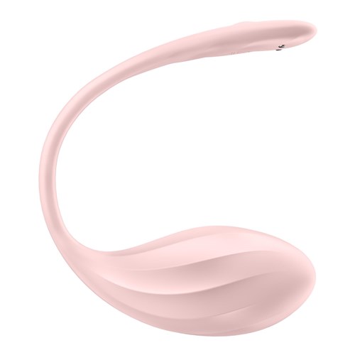 Satisfyer Ribbed Petal App Enabled Couples Vibrator w/Remote Control - Product Shot