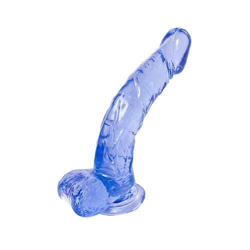 Cool Curve Jelly Dildo right facing