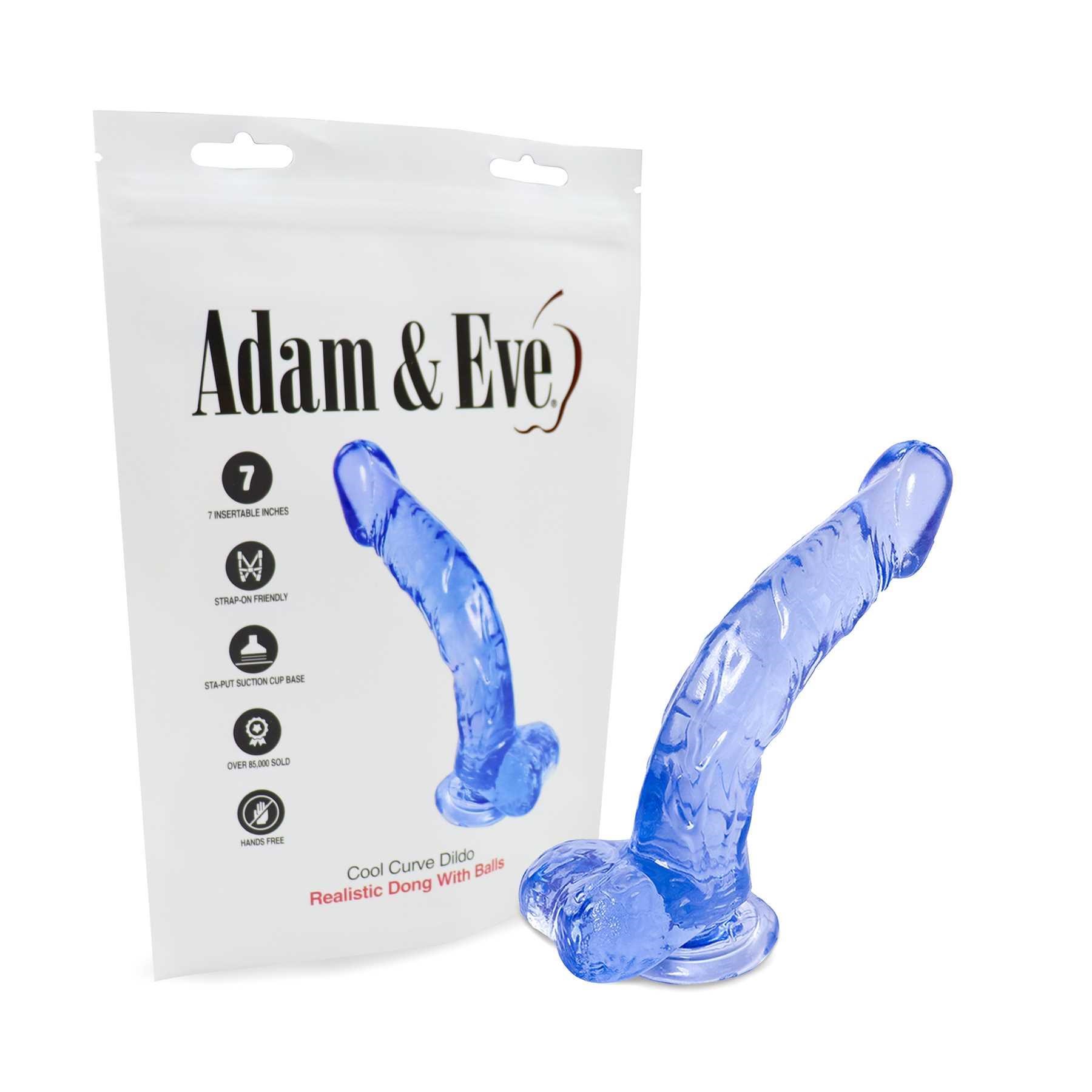 Cool Curve Jelly Dildo - Packaging