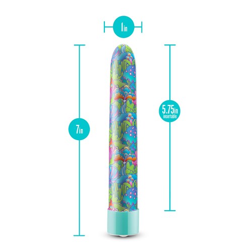 Limited Addiction Utopia Slimline Vibrator - Dimensions