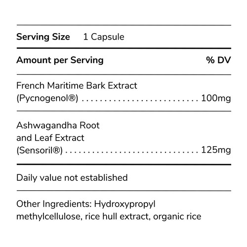 The Core Supplement label