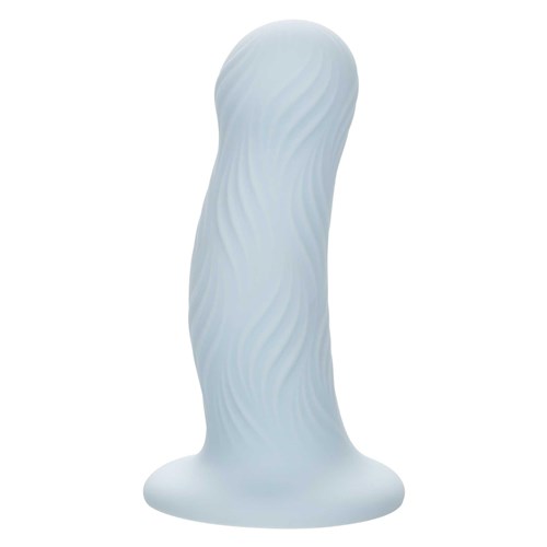 Wave Rider Foam Liquid Silicone Dildo standing upright