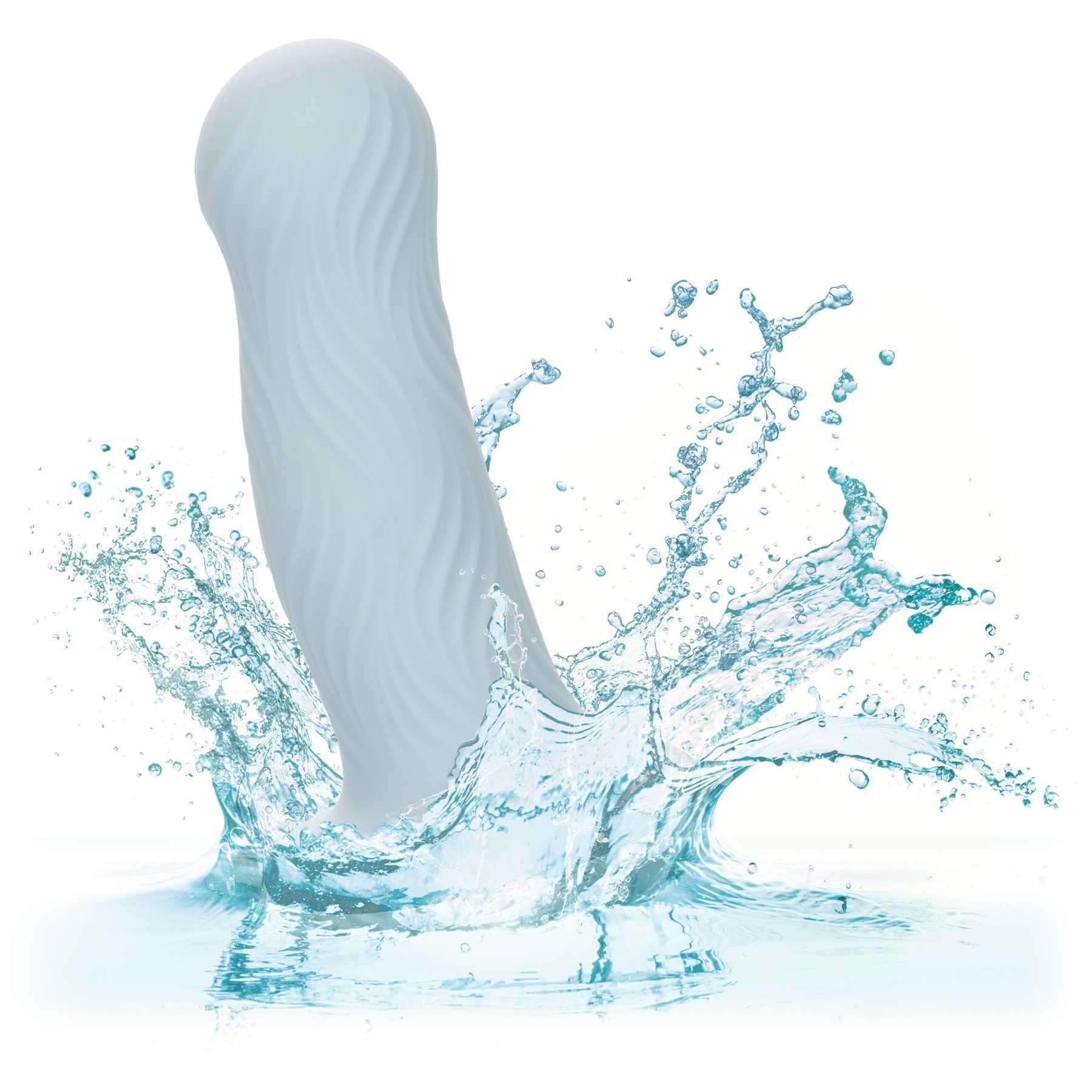 Wave Rider Foam Liquid Silicone Dildo water shot