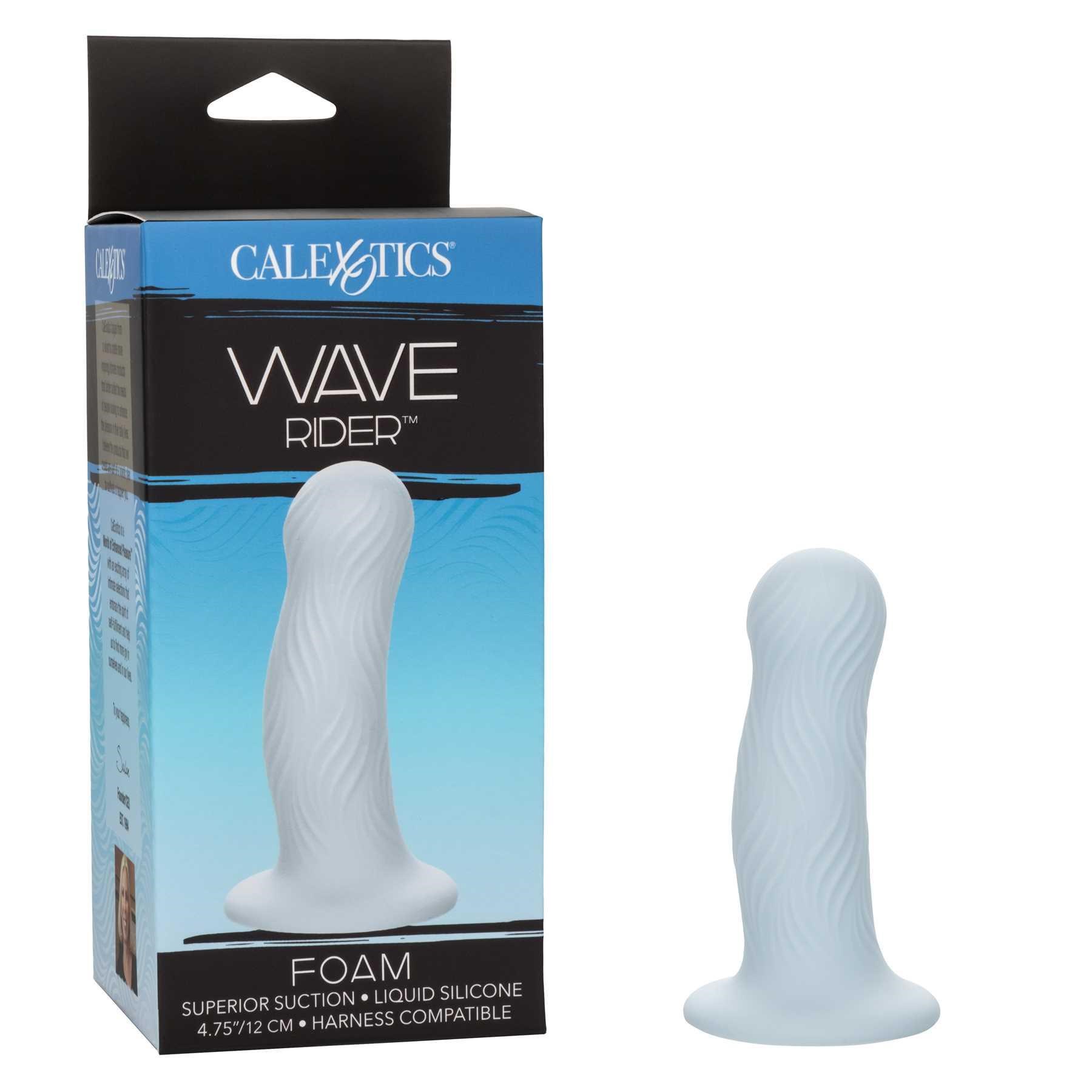 Wave Rider Foam Liquid Silicone Dildo with box