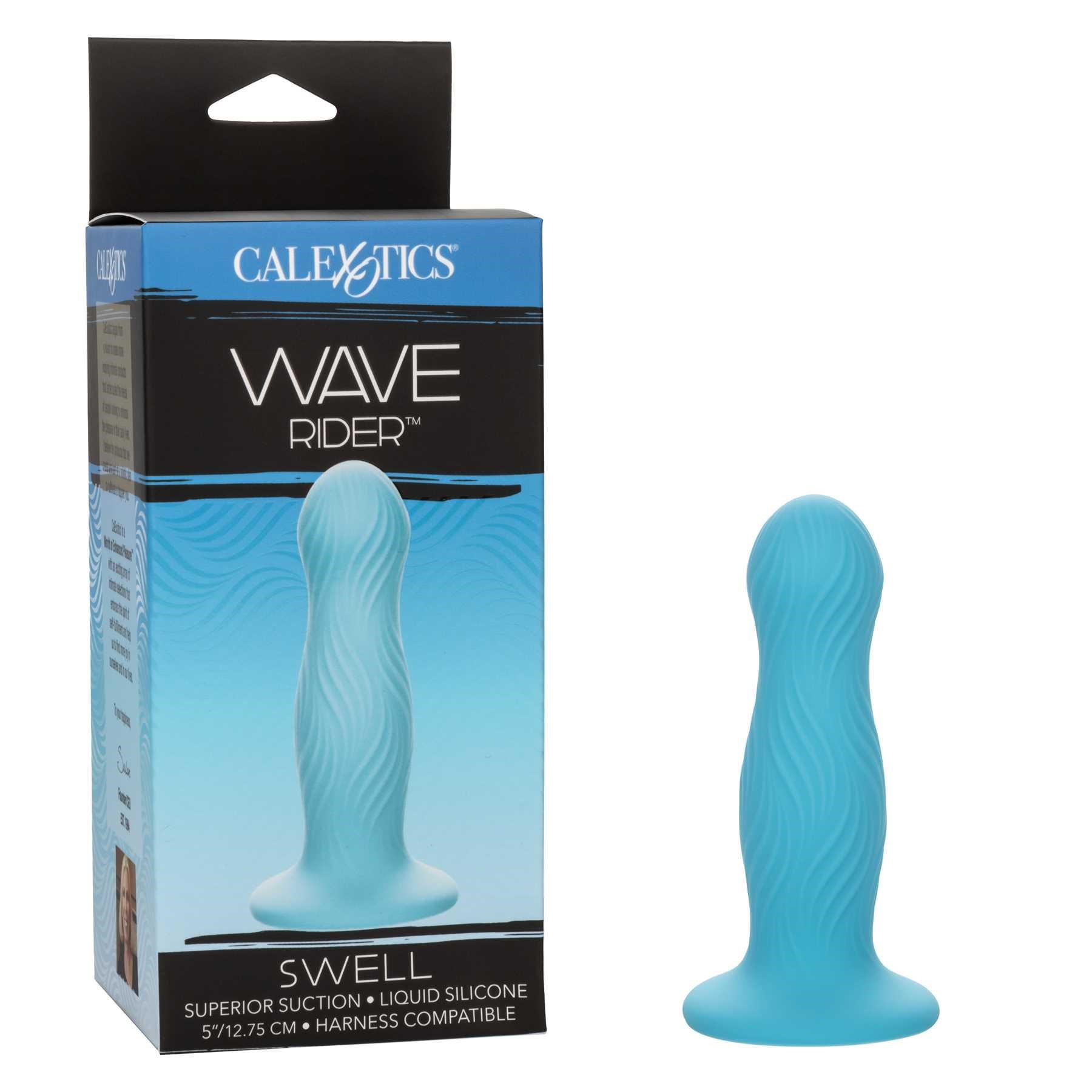 Wave Rider Swell Liquid Silicone Dildo with box