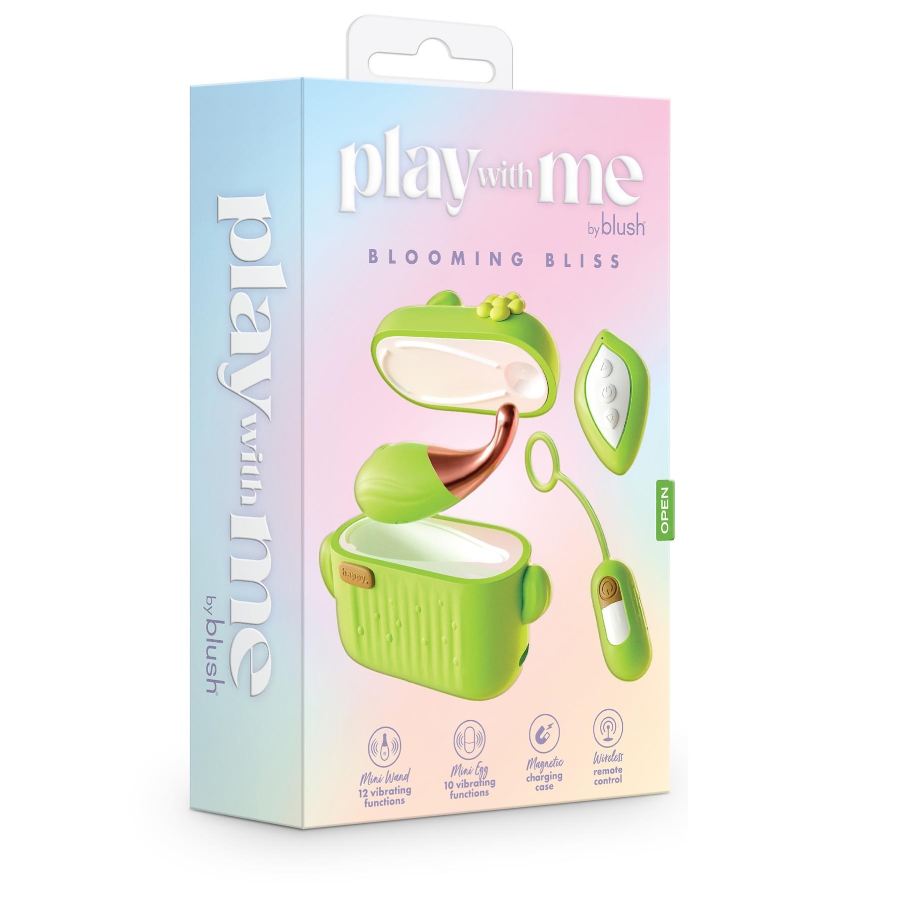 Play With Me Blooming Bliss Pinpoint and Egg Vibrator Set - Packaging