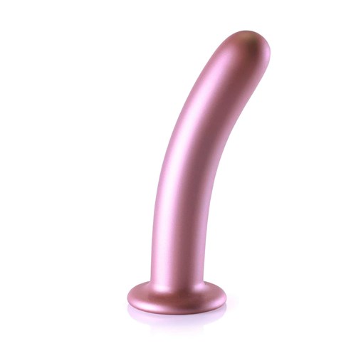 OUCH! METALLIC SILICONE 7 SMOOTH G-SPOT DILDO