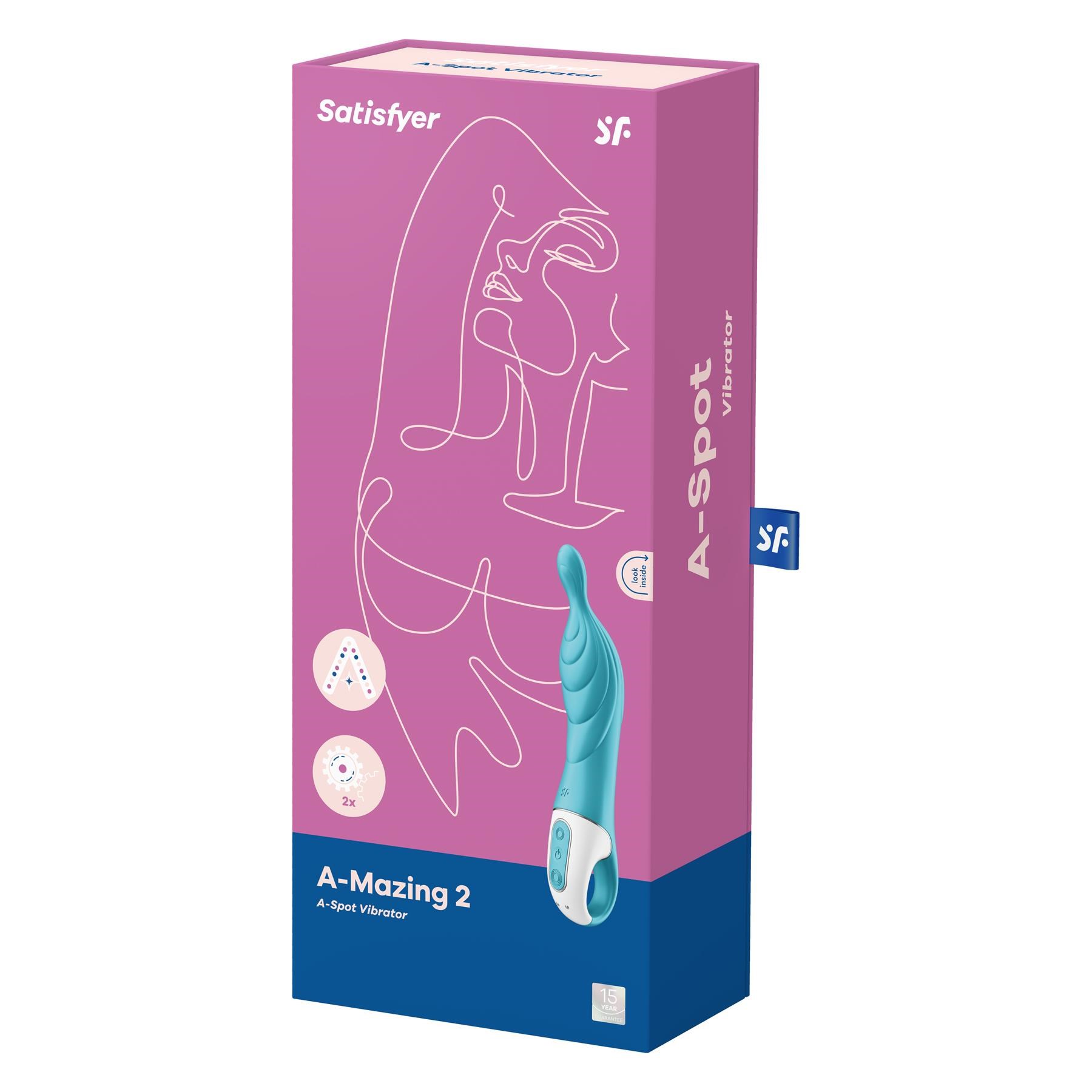 Satisfyer A-Mazing 2 A-Spot Vibrator - Packaging Shot