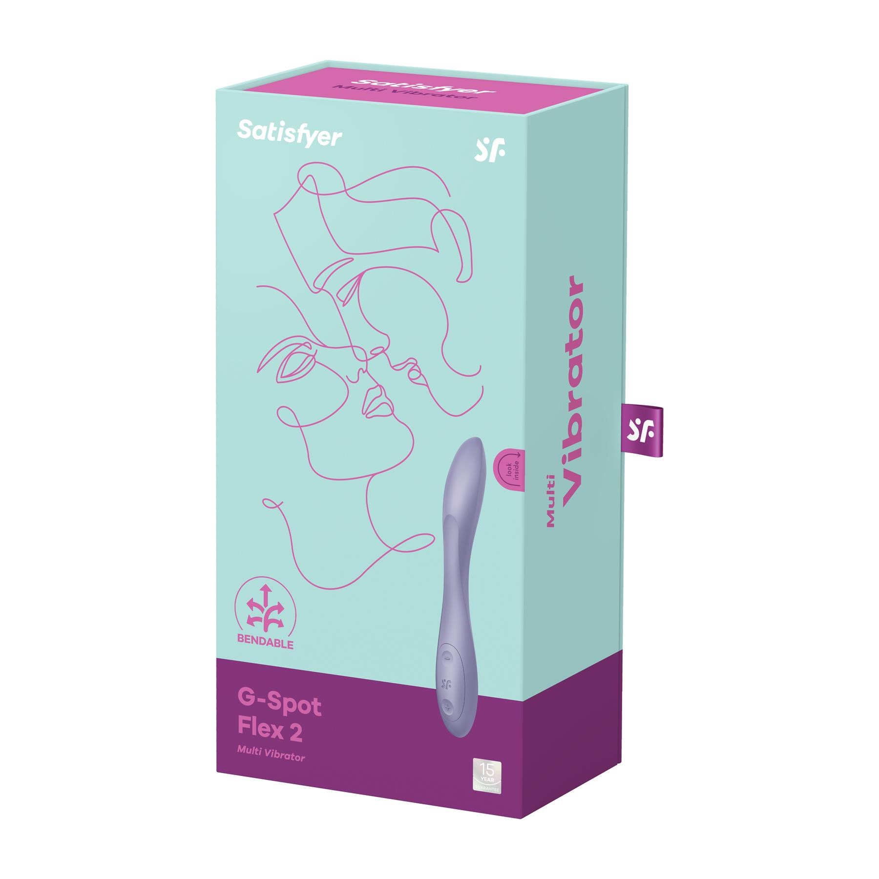 Satisfyer G-Spot Flex 2 Bendable Vibrator - Packaging Shot