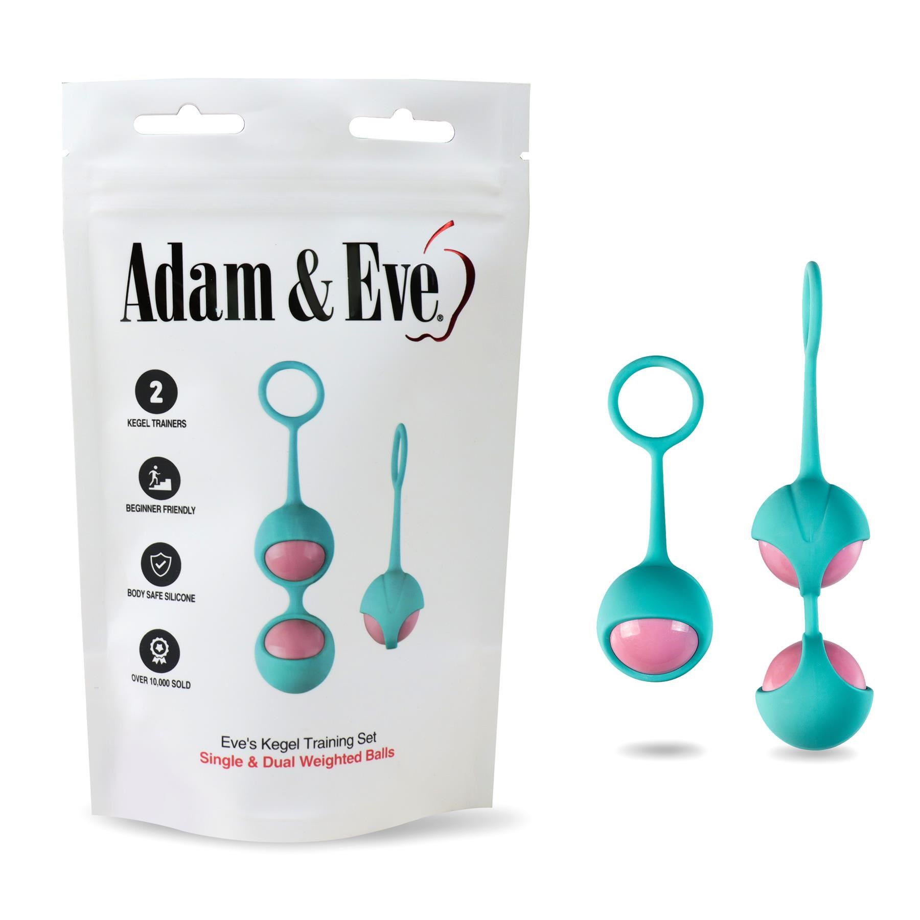 Eve's Kegel Training Set - Packaging and Product