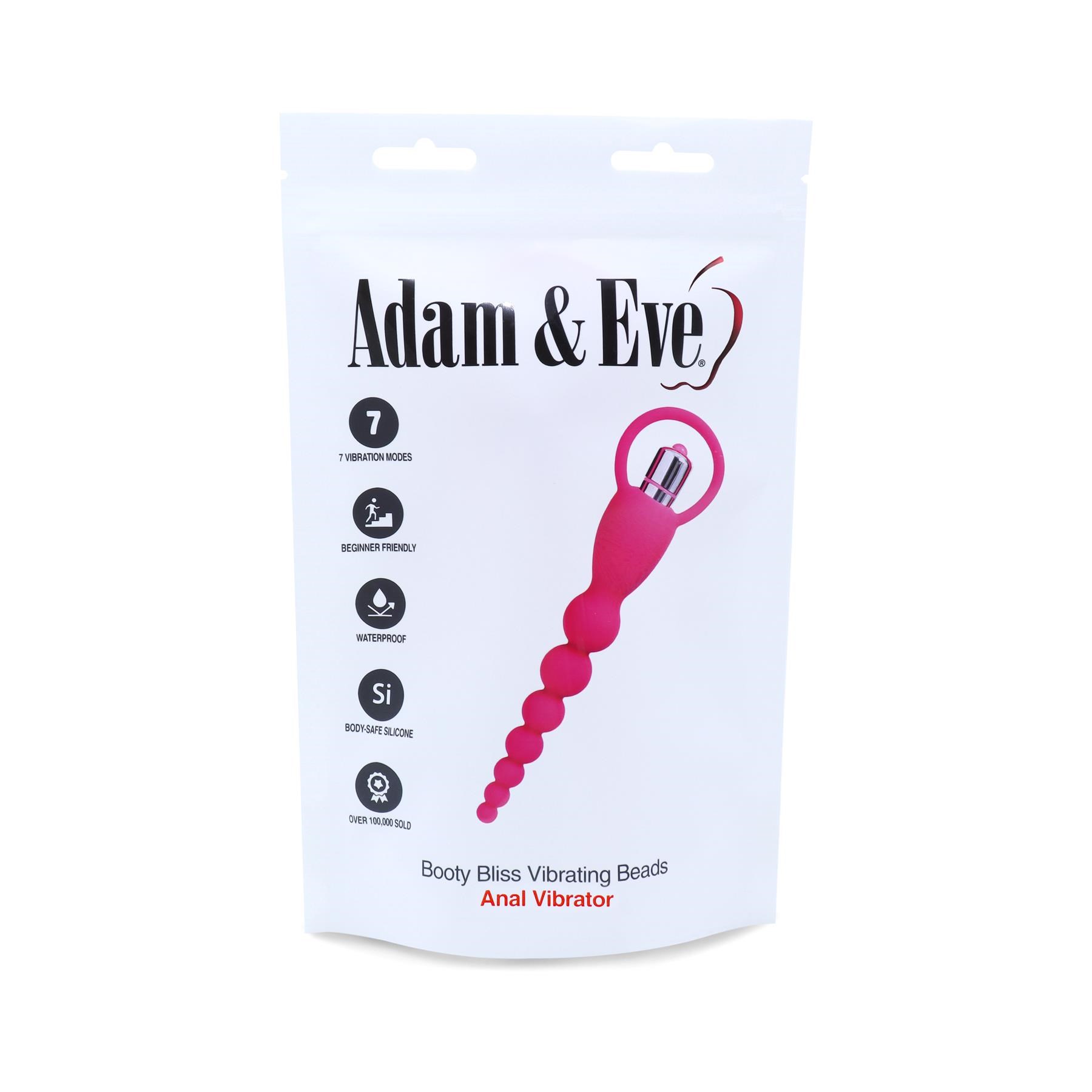 Adam & Eve Booty Bliss Vibrating Beads front package shot