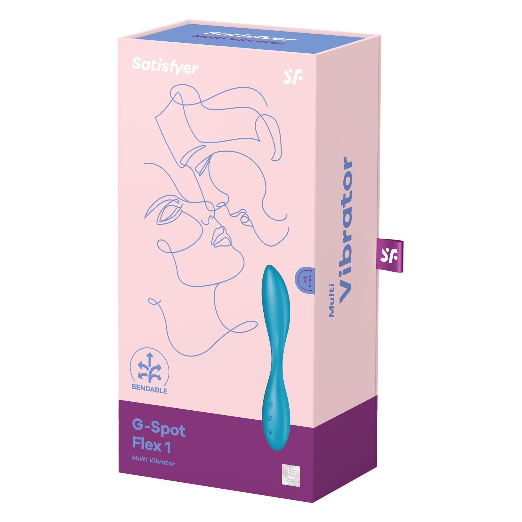 Satisfyer G-Spot Flex 1 Bendable Vibrator box shot