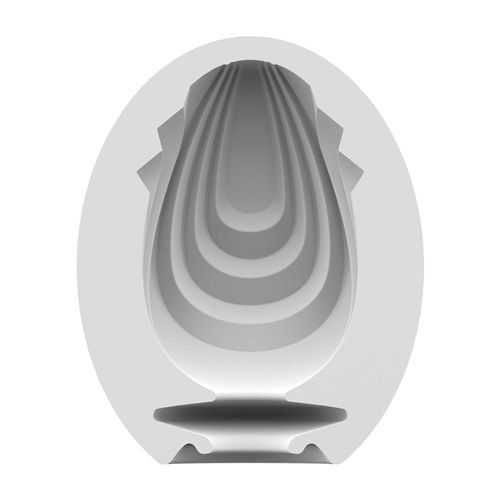 Satisfyer Masturbator Egg 3er Set - Savage cross section of tunnel