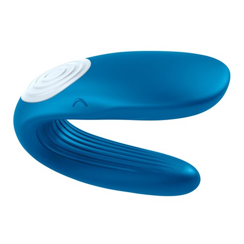 Partner Whale Massager Side Features side shot with control shot