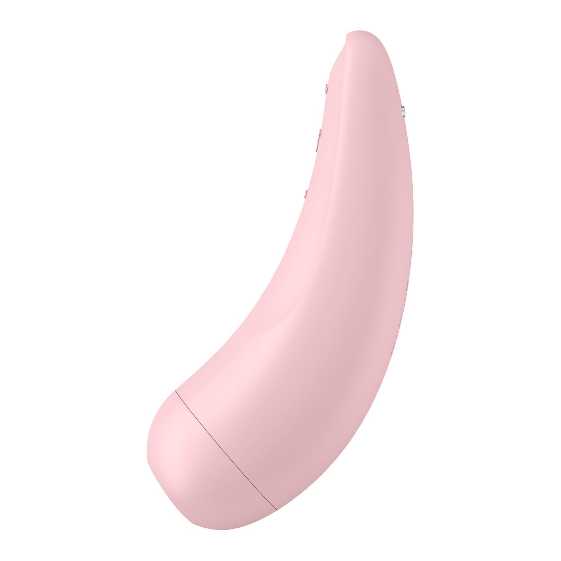 Satisfyer Curvy 2 Air Pulse Clitoral Stimulator product side shot