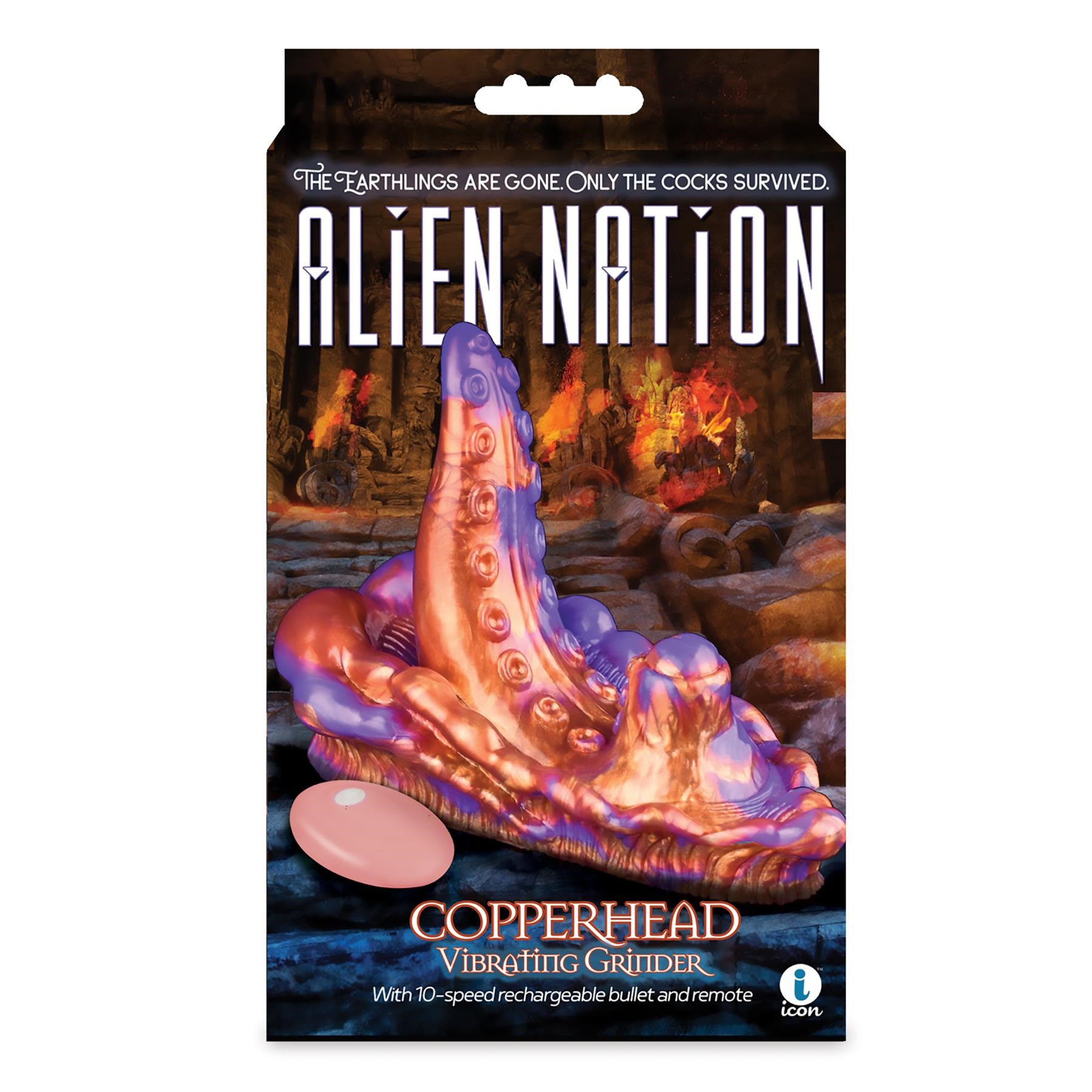 Alien Nation Copperhead Vibrating Grinder box